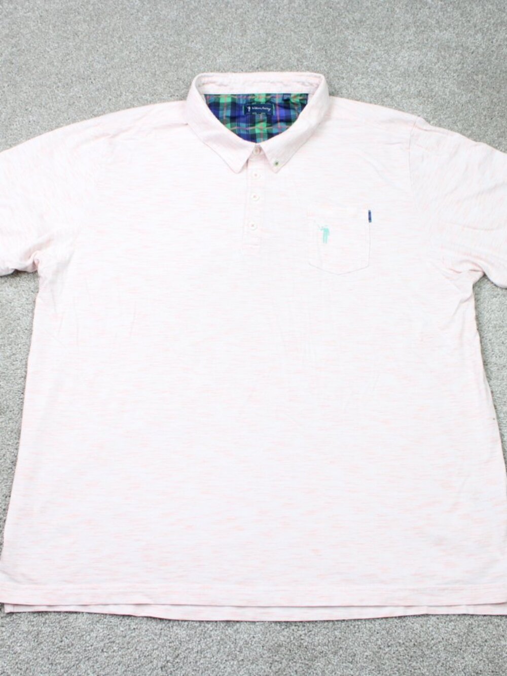William Murray Golf Polo Shirt Mens 3XL Heather Orange Performance Short Sleeve